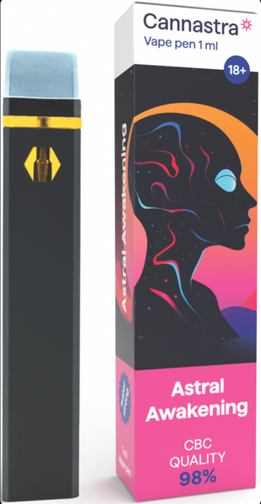 nootropic vape pen Cannastra CBC Vape Pen Astral Awakening 98% – Buy CBC Vape