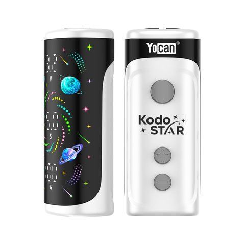 Yocan Kodo Star Ultra-Compact Smart 510 Thread Battery (400 mAh) with OLED Display & Fast Type-C Charging 🔋✨