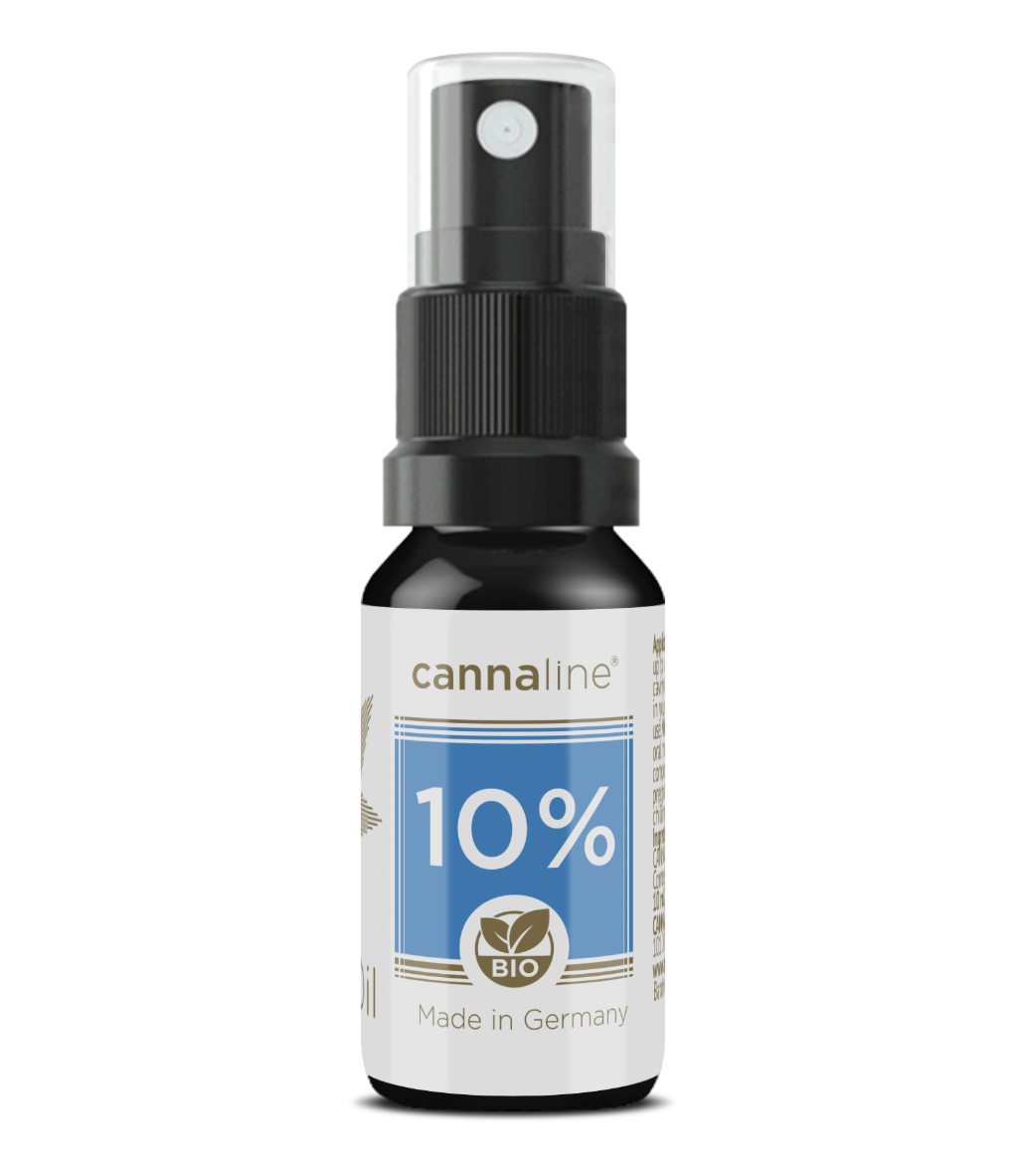 Cannaline Bio CBD Oil 10% – Organic Cannabidiol Oil