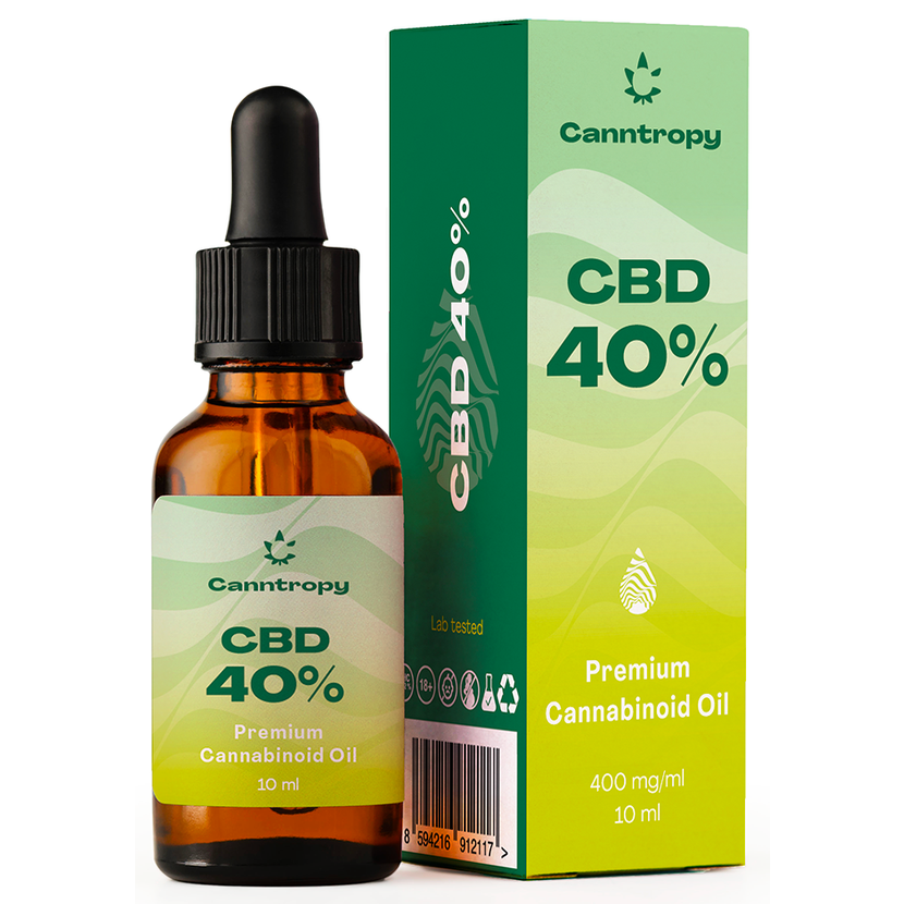 Buy Canntropy CBD Oil 40% | 4000 mg | 10 ml | YouCanna