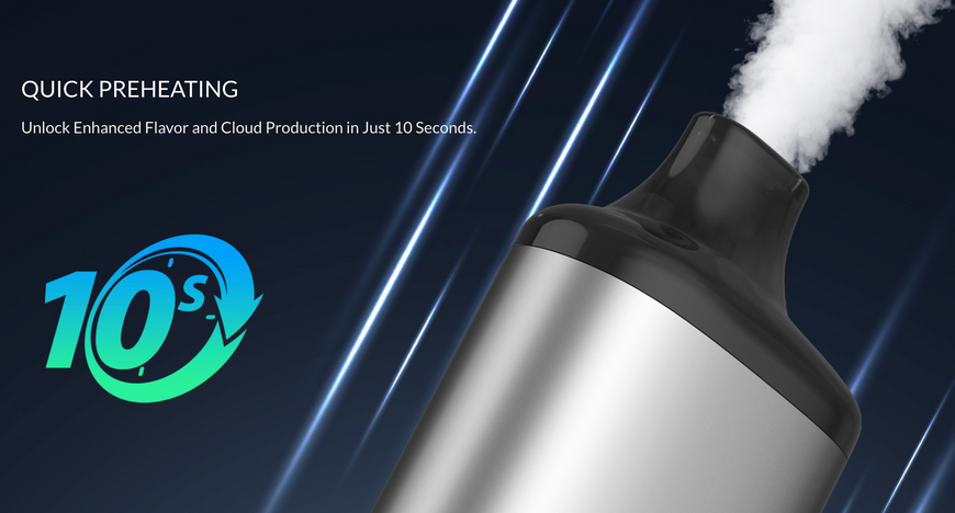 Прихований акумулятор 510 Yocan Ziva Smart 650 mAh (Inhale-Activated) &mdash; Твій вейп-агент &laquo;007&raquo; під прикриттям 🤫🔋 ОК-2011 фото