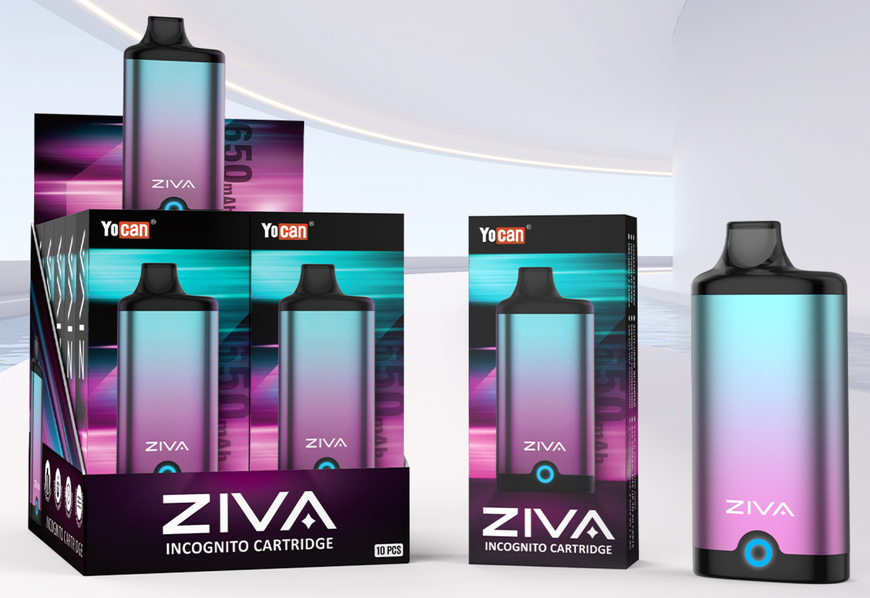 Прихований акумулятор 510 Yocan Ziva Smart 650 mAh (Inhale-Activated) &mdash; Твій вейп-агент &laquo;007&raquo; під прикриттям 🤫🔋 ОК-2011 фото