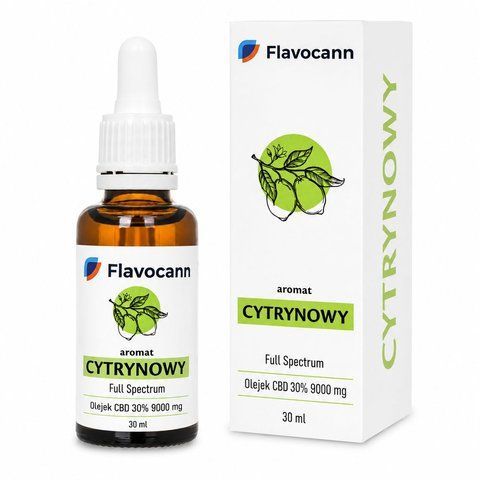 Олія CBD Flavocann 30% Full Spectrum (9000 мг CBD, 30 мл) &mdash; Лимонний аромат НФ-00015328 фото