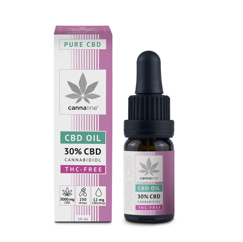 Олія CBD Cannaline Pure CBD Oil 30% THC-Free (3000 мг CBD, 10 мл) &mdash; Без ТГК CBD-09885 фото