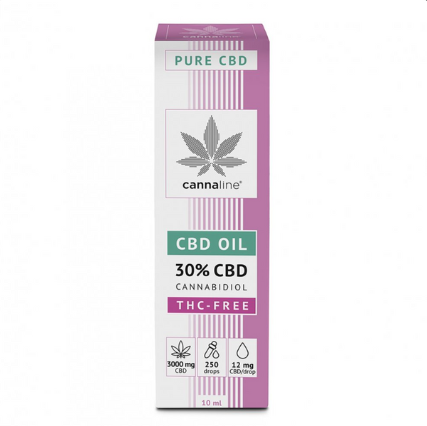 Олія CBD Cannaline Pure CBD Oil 30% THC-Free (3000 мг CBD, 10 мл) &mdash; Без ТГК CBD-09885 фото