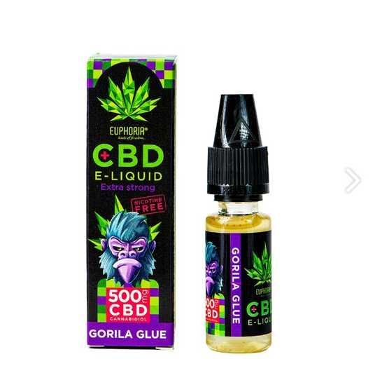 Euphoria CBD E-liquid Skywalker OG - 500 mg Pure CBD for Relaxation