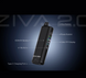 Yocan Ziva 2.0 Smart Concealable 510 Thread Vaporizer Battery Turquoise (OLED Display, 650mAh)