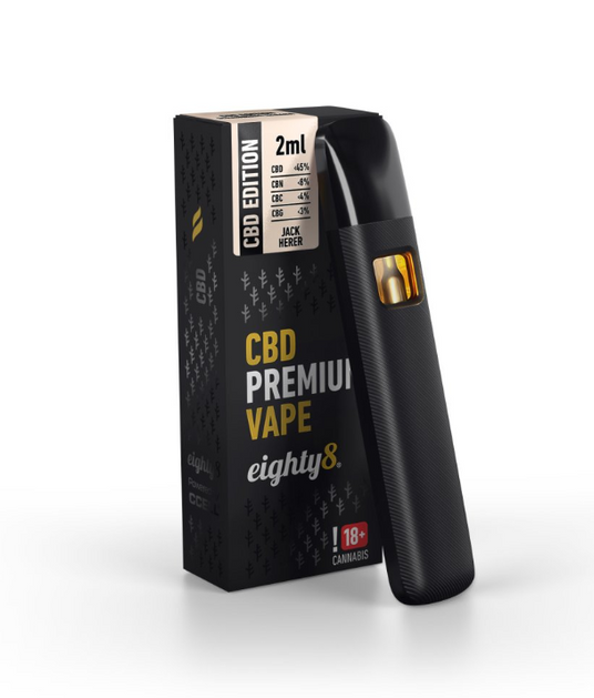 Buy eighty8 CBD Vape Pen Jack Herer 2ml | Focus & Energy