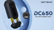 Doteco DC650 Hidden Dual Cart 510 Vaporizer Battery Blue (OLED Display, 650mAh, Holds 2 Cartridges)