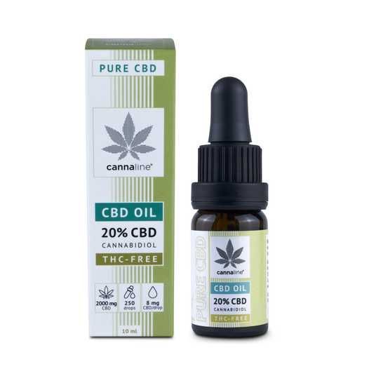 Масло Cannaline THC-Free CBD 20% с 2000 мг чистого CBD | Купить онлайн