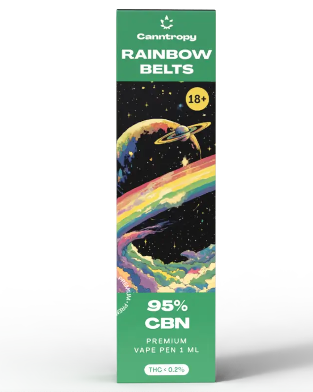canntropy vape Vape Cartridge Rainbow Runtz - CBG9 85% main image 1