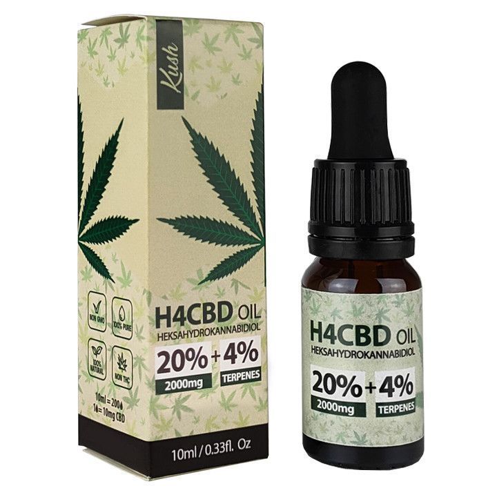 【20G】H4CBD ディストレート原料 CBD Купить 20% масло КБД H4CBD oil + терпени Польша НФ-00995 в