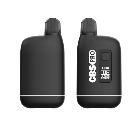 Акумулятор для картриджів 510 Doteco CBS Pro Smart Vape Battery (Футуристичний кіберпанк дизайн, OLED-екран, 650 мАг) ОК-2034 фото